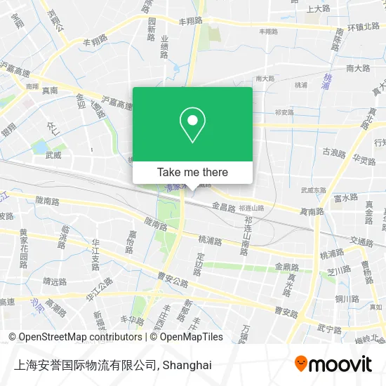 上海安誉国际物流有限公司 map