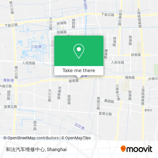 和法汽车维修中心 map