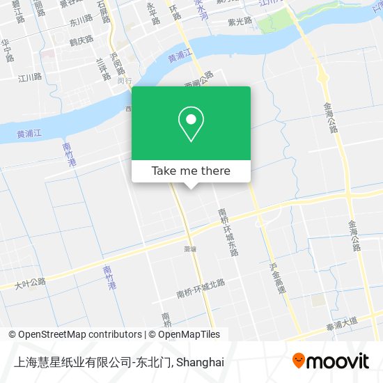 上海慧星纸业有限公司-东北门 map
