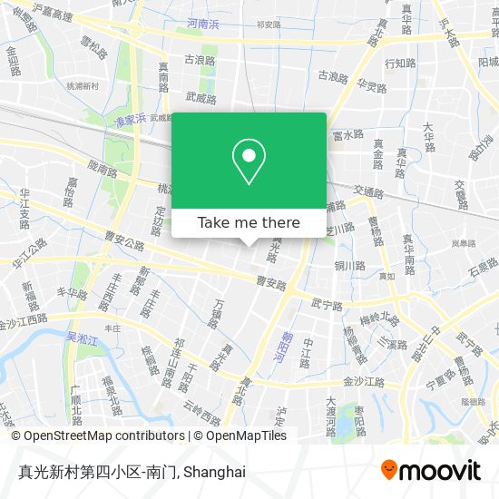 真光新村第四小区-南门 map