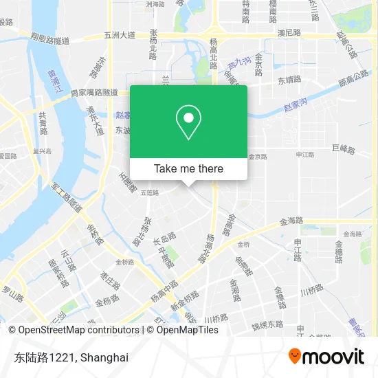 东陆路1221 map