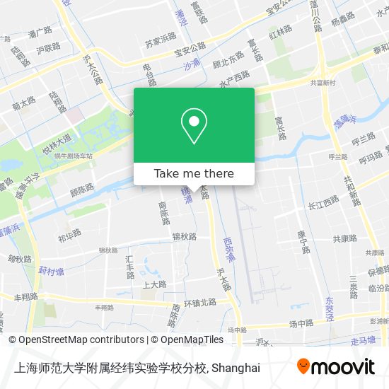 上海师范大学附属经纬实验学校分校 map