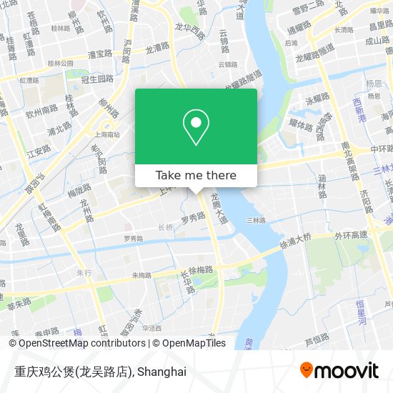 重庆鸡公煲(龙吴路店) map