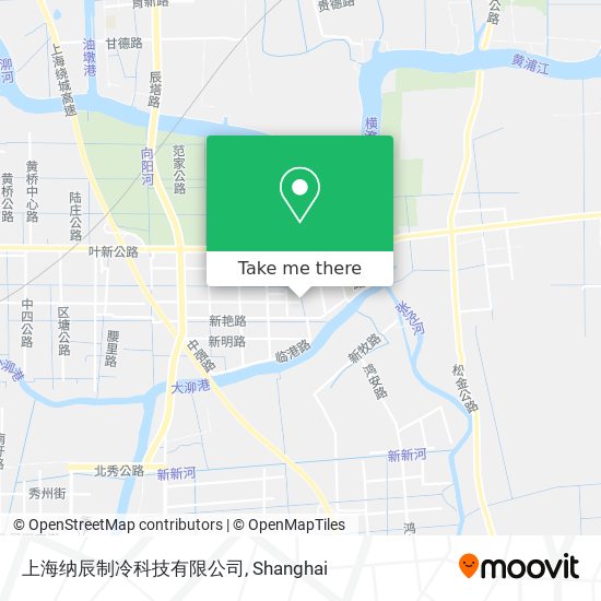 上海纳辰制冷科技有限公司 map