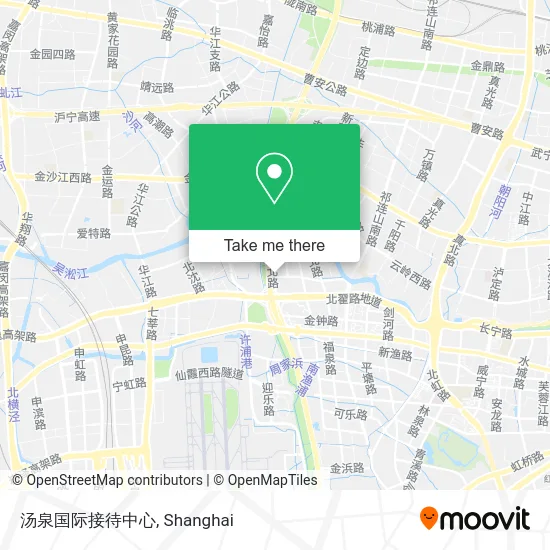 汤泉国际接待中心 map