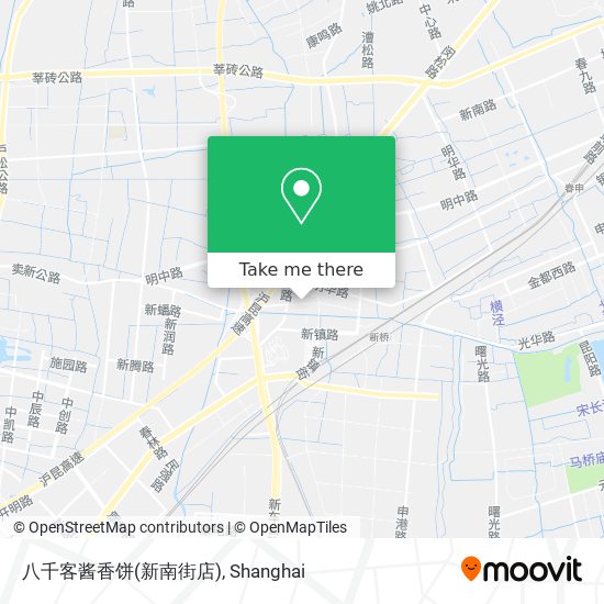 八千客酱香饼(新南街店) map