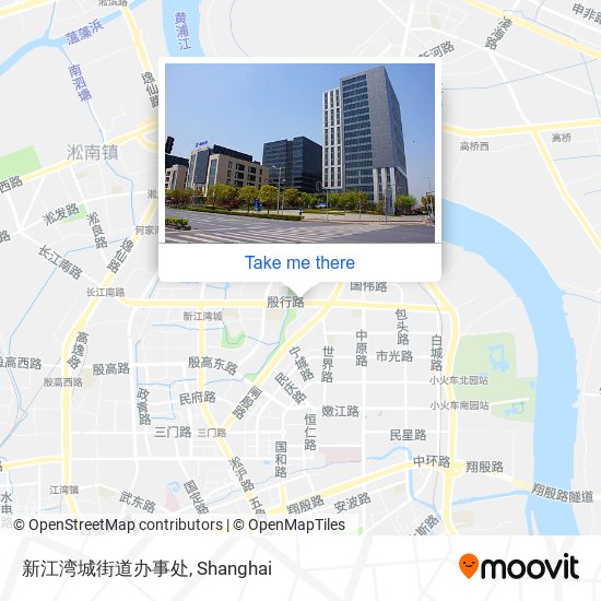 新江湾城街道办事处 map
