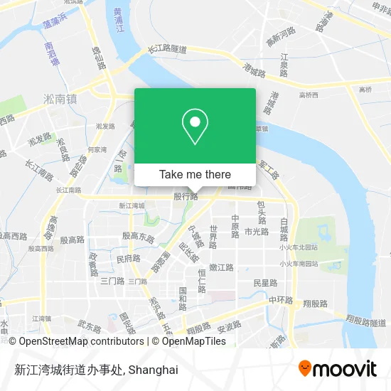 新江湾城街道办事处 map