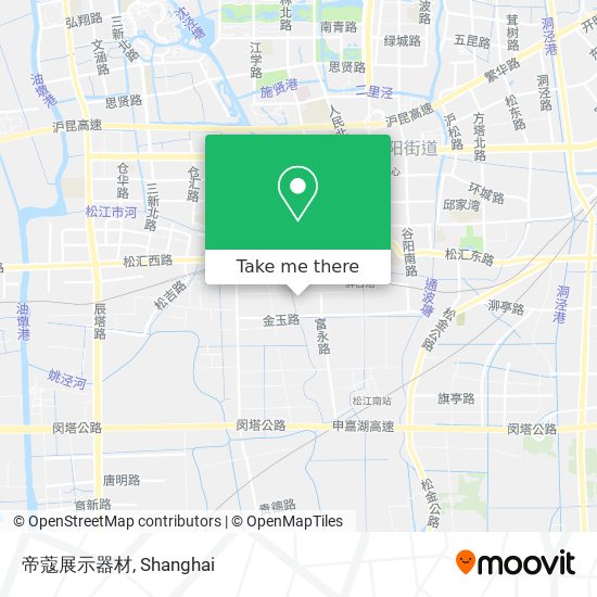 帝蔻展示器材 map