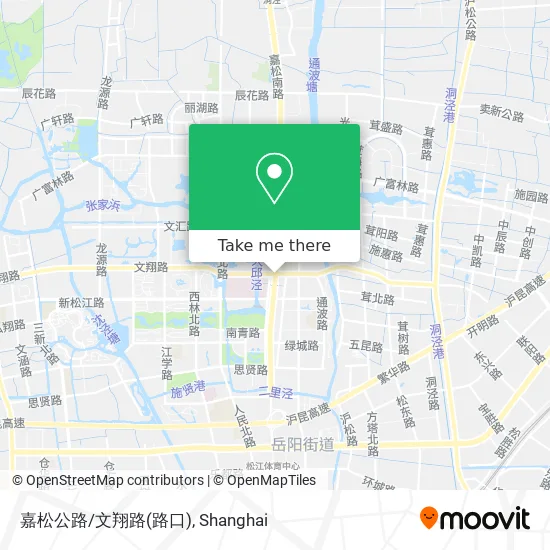 嘉松公路/文翔路(路口) map