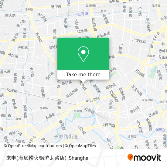 来电(海底捞火锅沪太路店) map