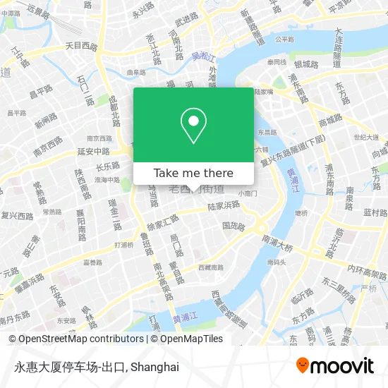 永惠大厦停车场-出口 map
