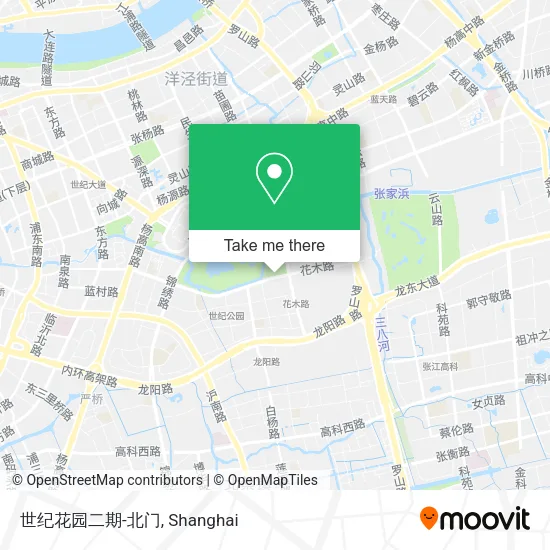 世纪花园二期-北门 map