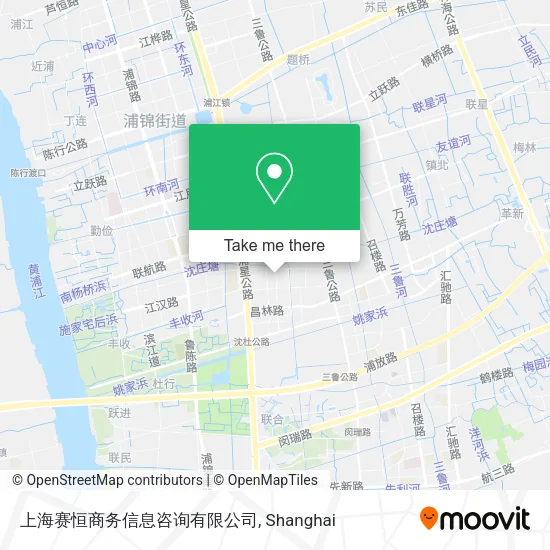 上海赛恒商务信息咨询有限公司 map