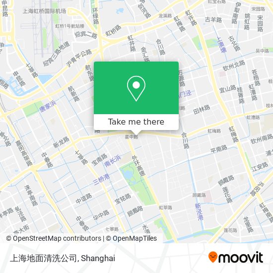 上海地面清洗公司 map