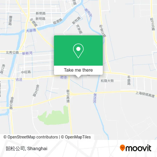 韶松公司 map