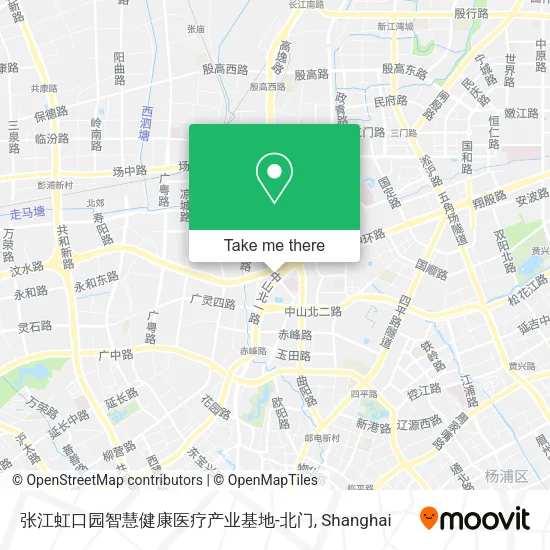 张江虹口园智慧健康医疗产业基地-北门 map