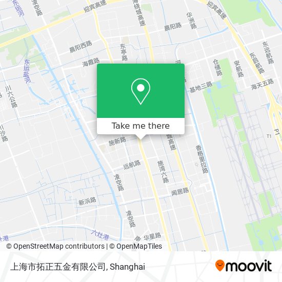 上海市拓正五金有限公司 map
