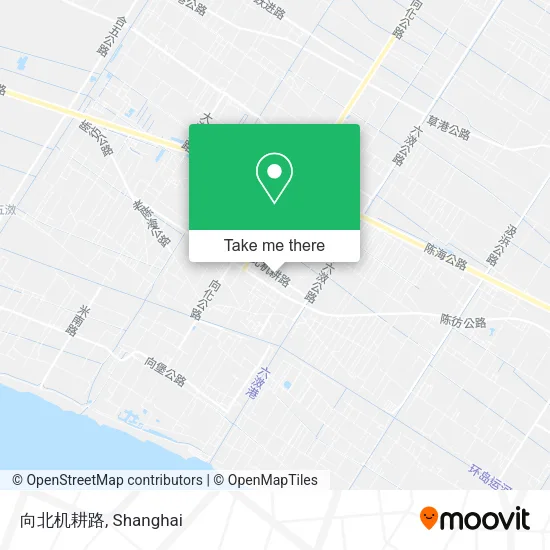 向北机耕路 map
