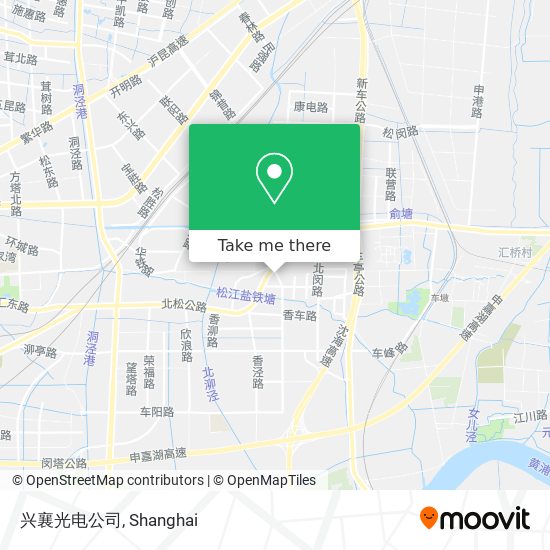 兴襄光电公司 map
