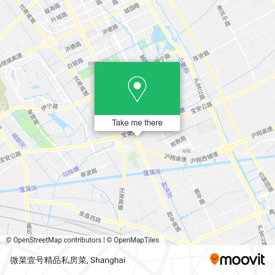 微菜壹号精品私房菜 map