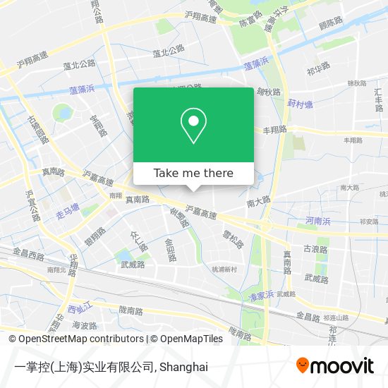 一掌控(上海)实业有限公司 map