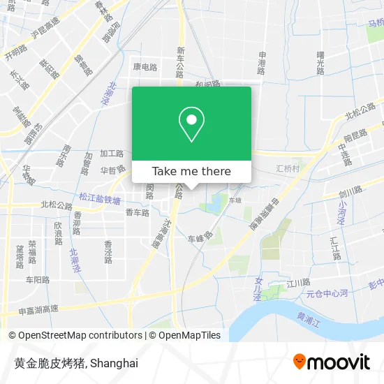 黄金脆皮烤猪 map