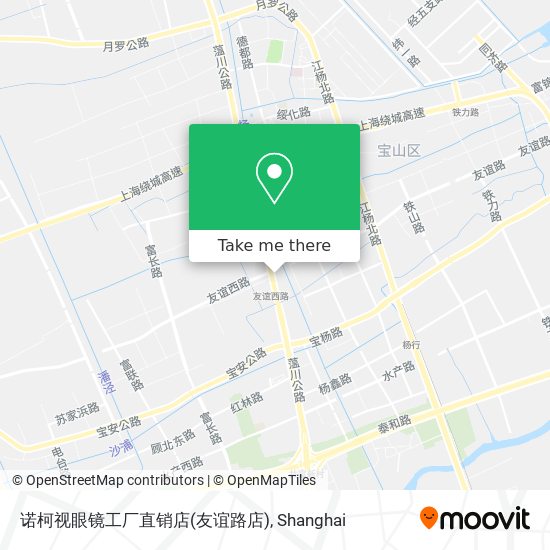 诺柯视眼镜工厂直销店(友谊路店) map