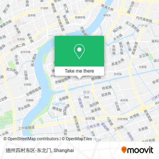 德州四村东区-东北门 map