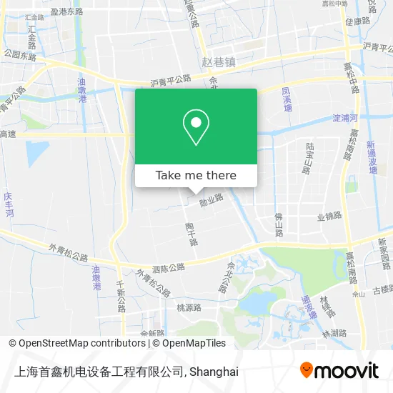 上海首鑫机电设备工程有限公司 map