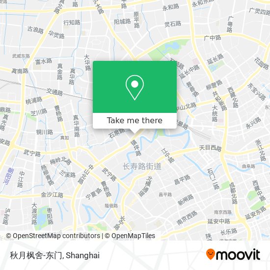 秋月枫舍-东门 map