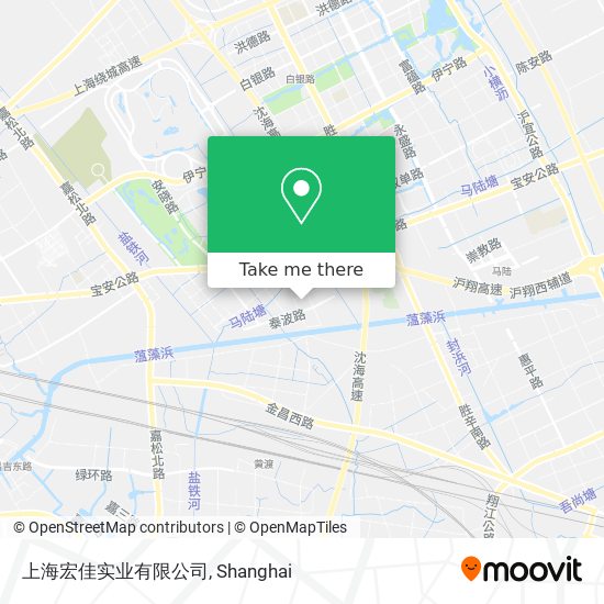 上海宏佳实业有限公司 map