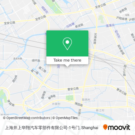 上海井上华翔汽车零部件有限公司-1号门 map