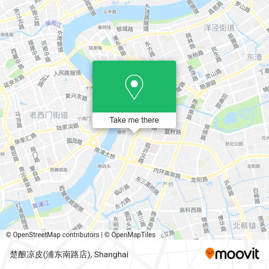 楚酿凉皮(浦东南路店) map