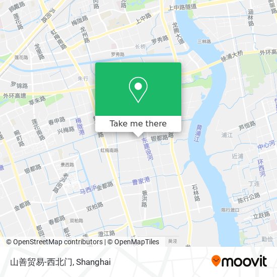 山善贸易-西北门 map