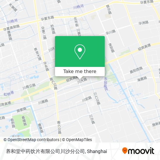 养和堂中药饮片有限公司川沙分公司 map