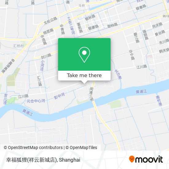 幸福狐狸(祥云新城店) map