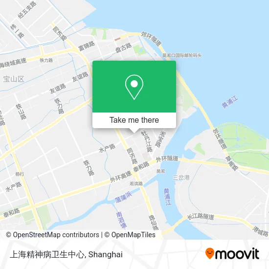上海精神病卫生中心 map
