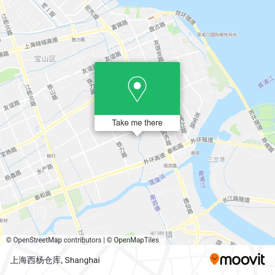 上海西杨仓库 map