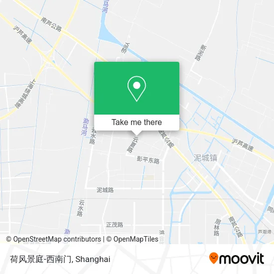 荷风景庭-西南门 map