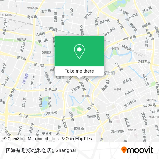 四海游龙(绿地和创店) map