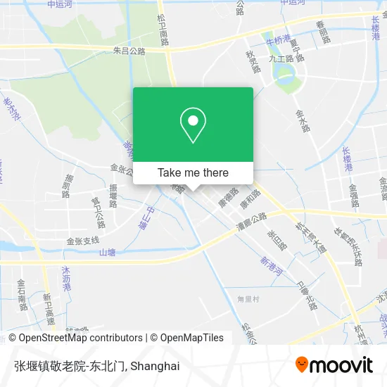 张堰镇敬老院-东北门 map