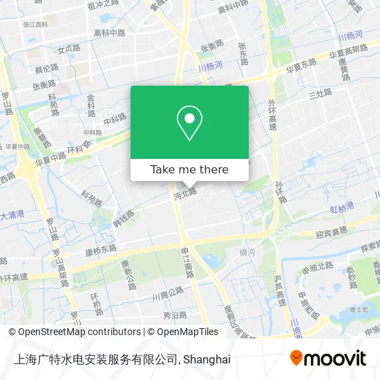 上海广特水电安装服务有限公司 map