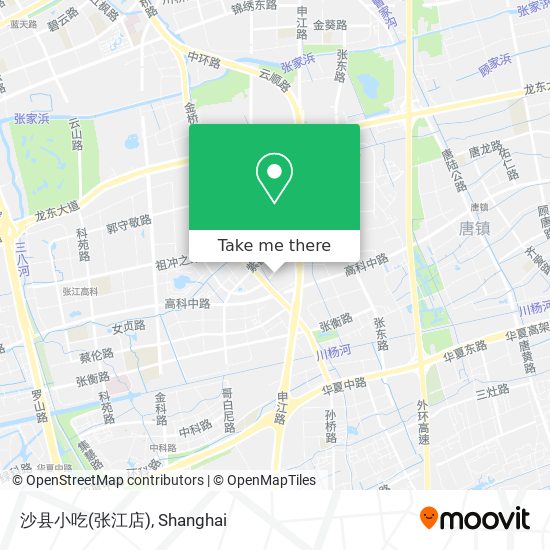 沙县小吃(张江店) map