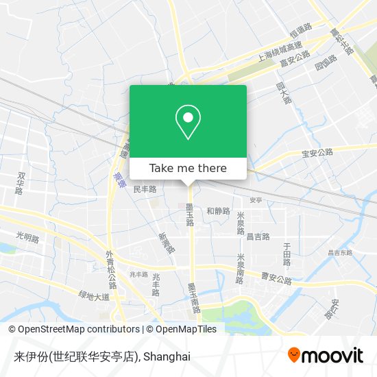 来伊份(世纪联华安亭店) map