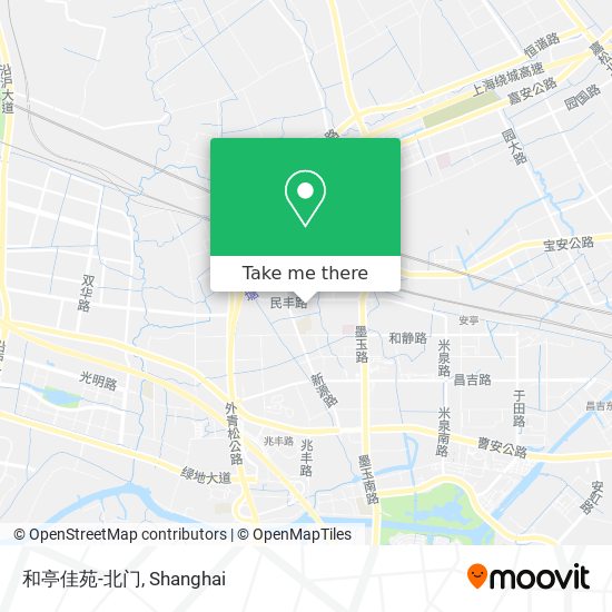和亭佳苑-北门 map