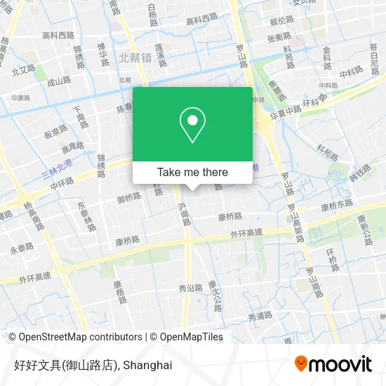 好好文具(御山路店) map
