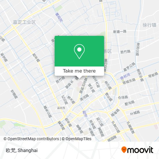 欧梵 map