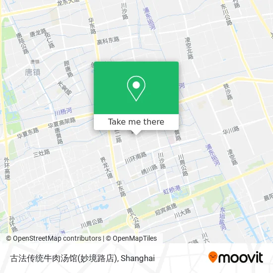 古法传统牛肉汤馆(妙境路店) map