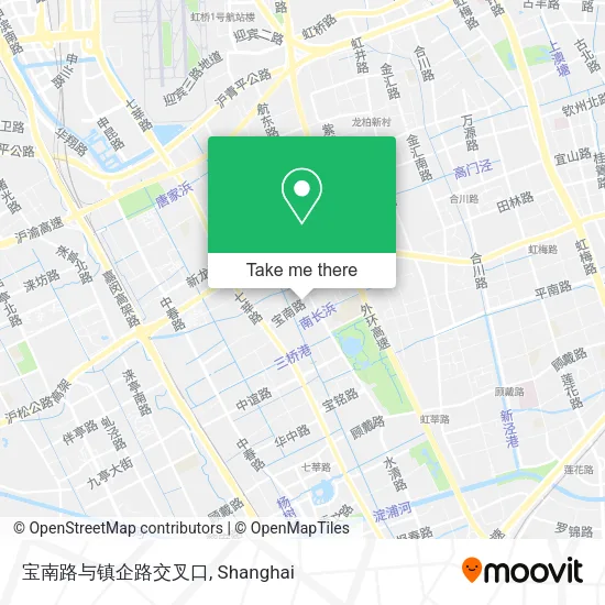 宝南路与镇企路交叉口 map